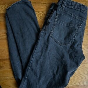 Prana Dark Gray Straight Jeans